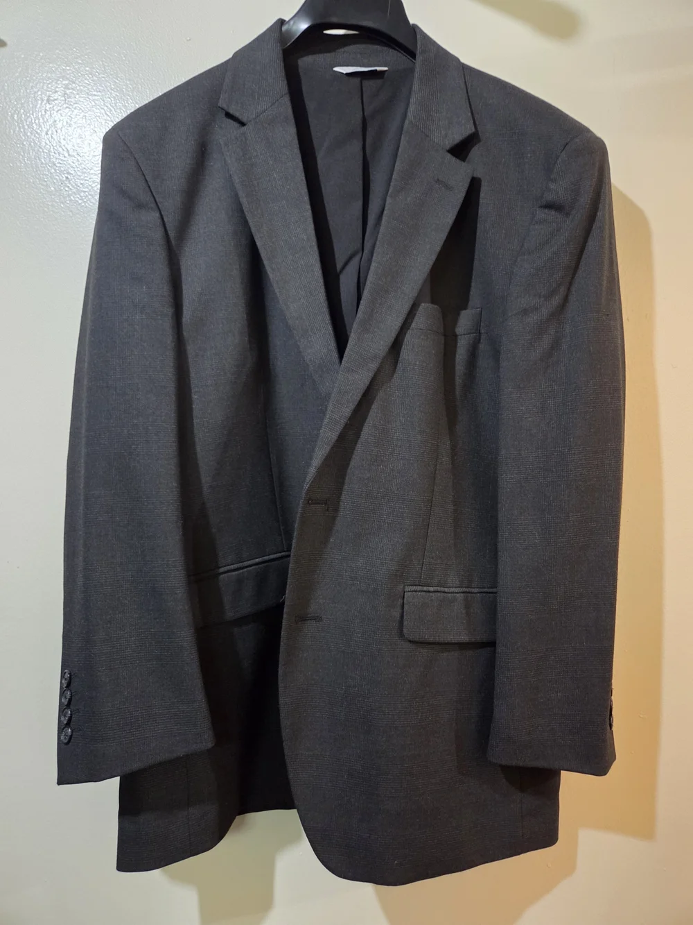 Croft & Barrow Charcoal Suit Jacket Size 42S